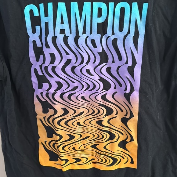 Men’s Champion repeat ripple tee - Picture 3 of 6